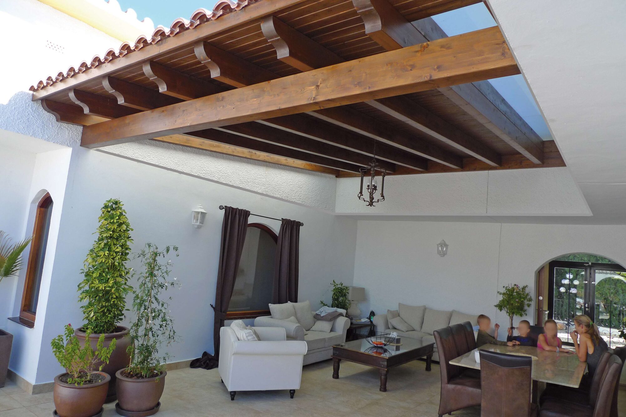 comprar pergolas de madera en malaga
